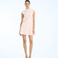 Floral-motif mini dress