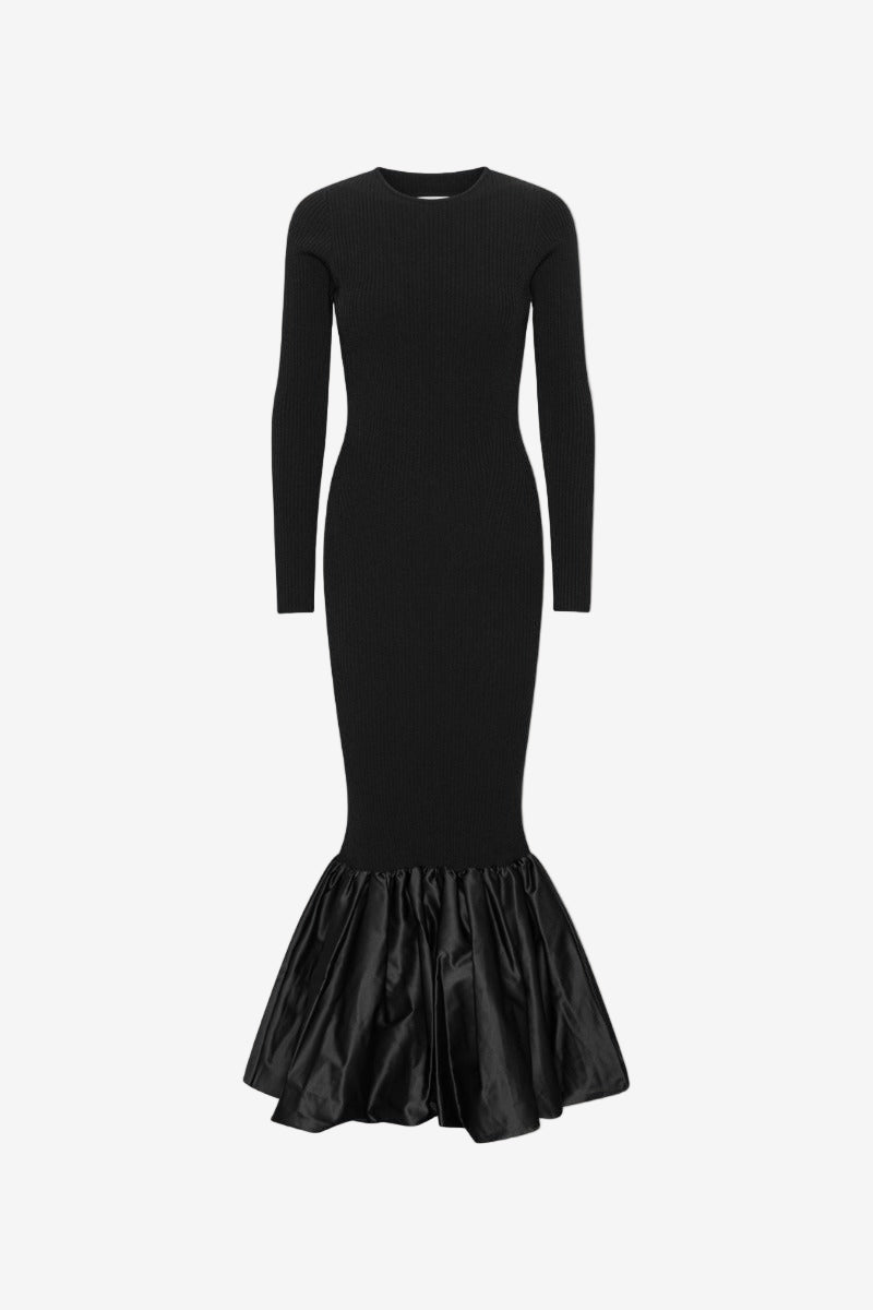 Knit Maxi Cutout Dress