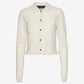 Knitted polo cardigan