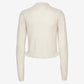 Knitted polo cardigan