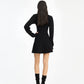 Slinky Knit Polo Dress