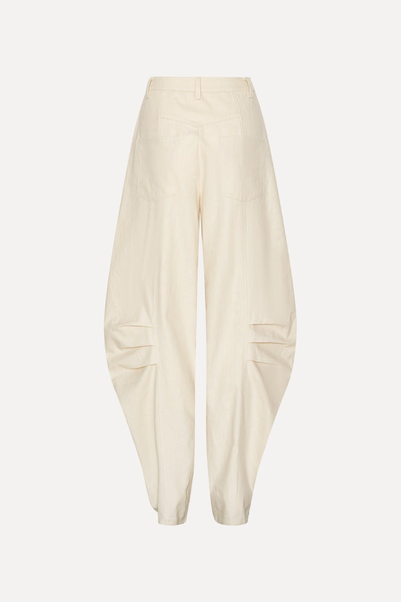 Linen Suiting Pants Cream