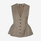 Peplum Waistcoat