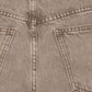 High-waisted flared jeans