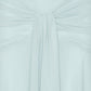 Maxi Asymmetric Dress Light Blue