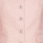 Cocoon Sleeved Jacket Pink