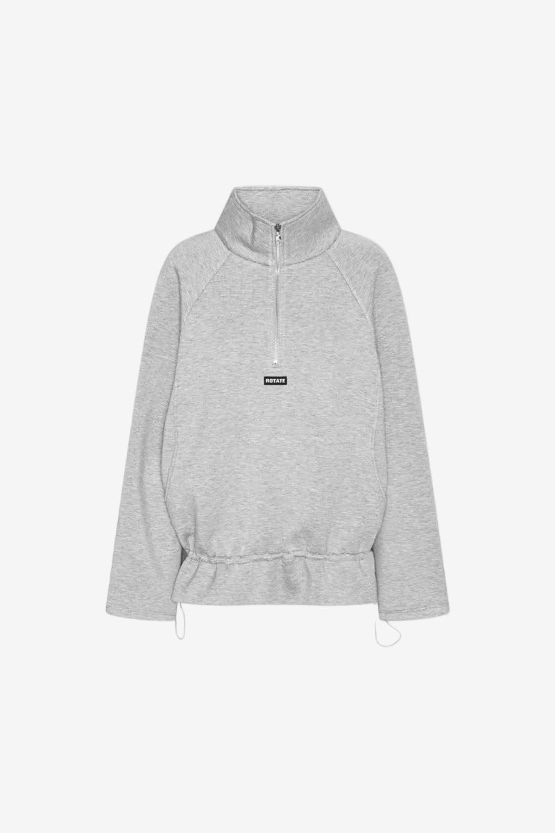 Scuba Half Zip Jacket Light Grey