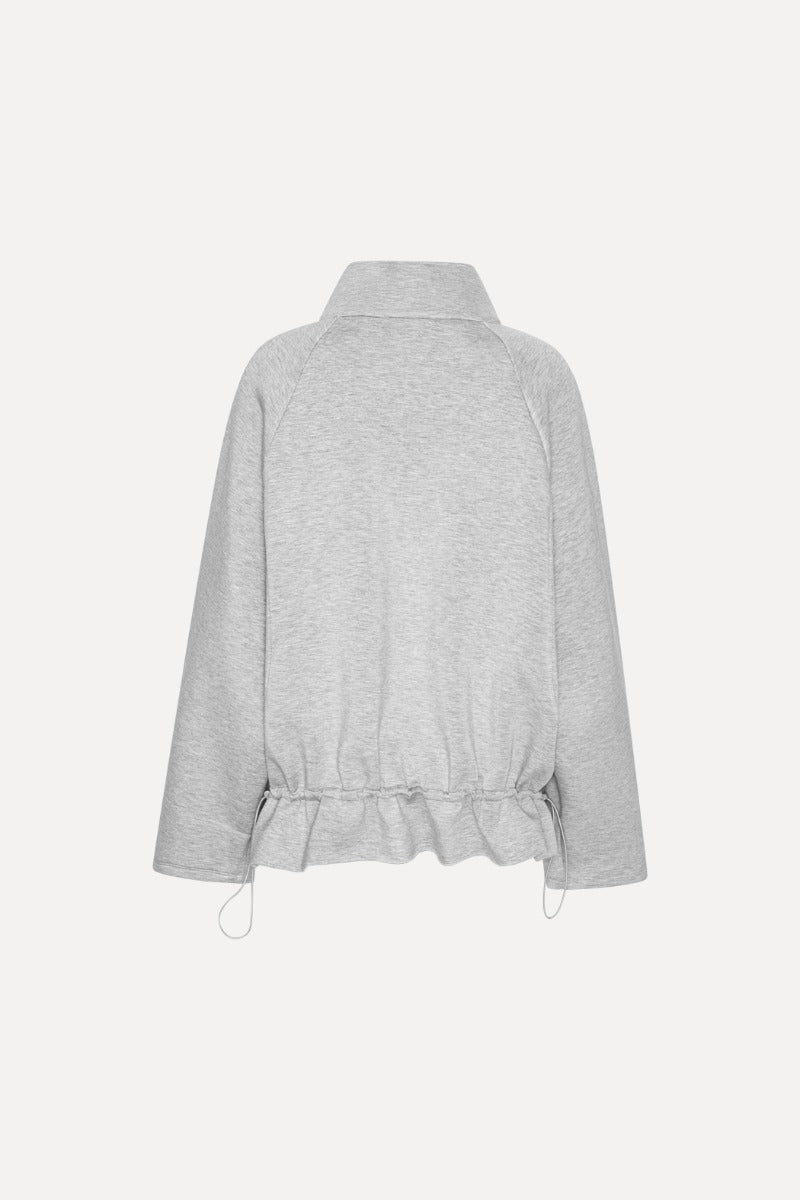 Scuba Half Zip Jacket Light Grey