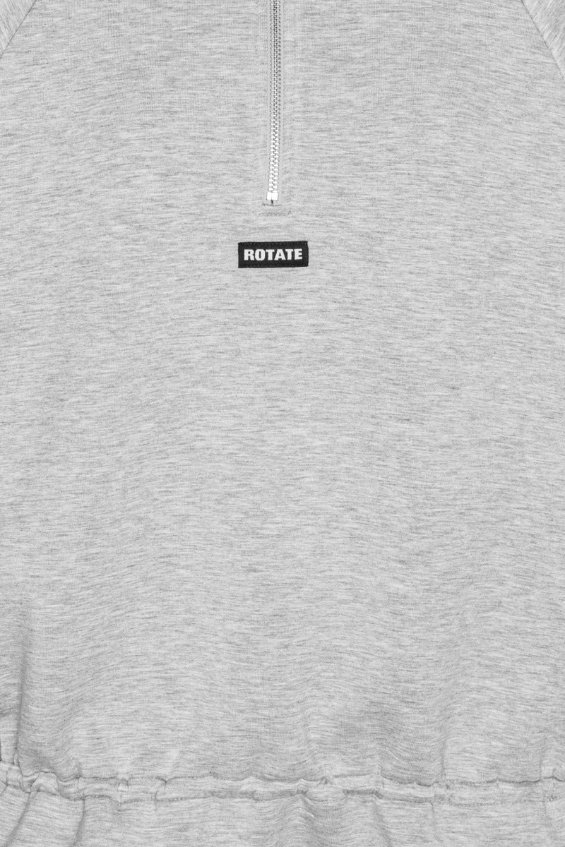 Scuba Half Zip Jacket Light Grey