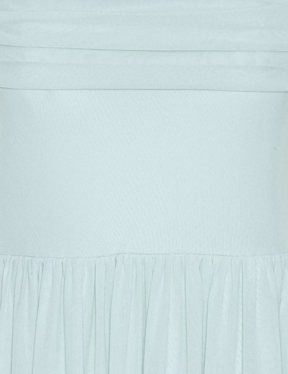 Off-shoulder Maxi Dress Light Blue