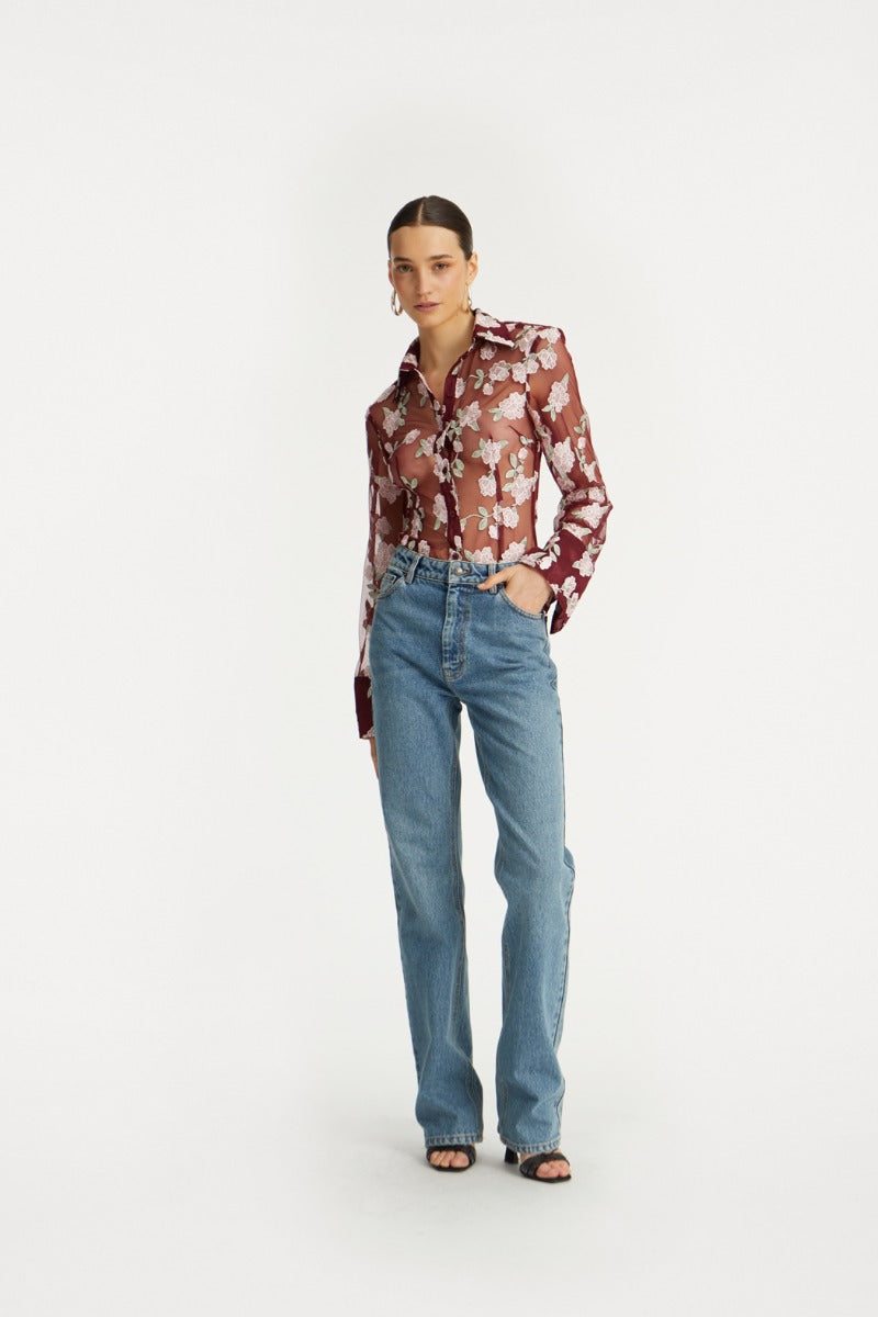 Straight Leg Jeans