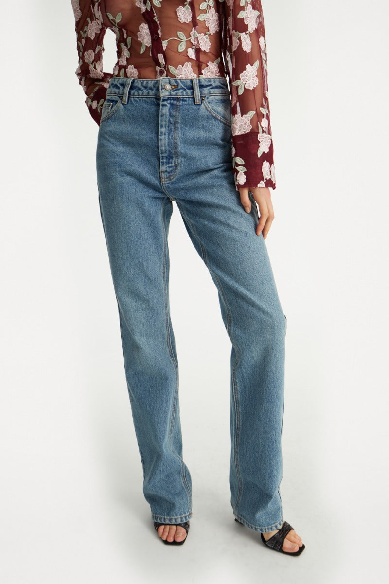 Straight Leg Jeans
