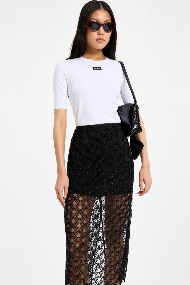 Short Sleeve T shirt Bright White Logo