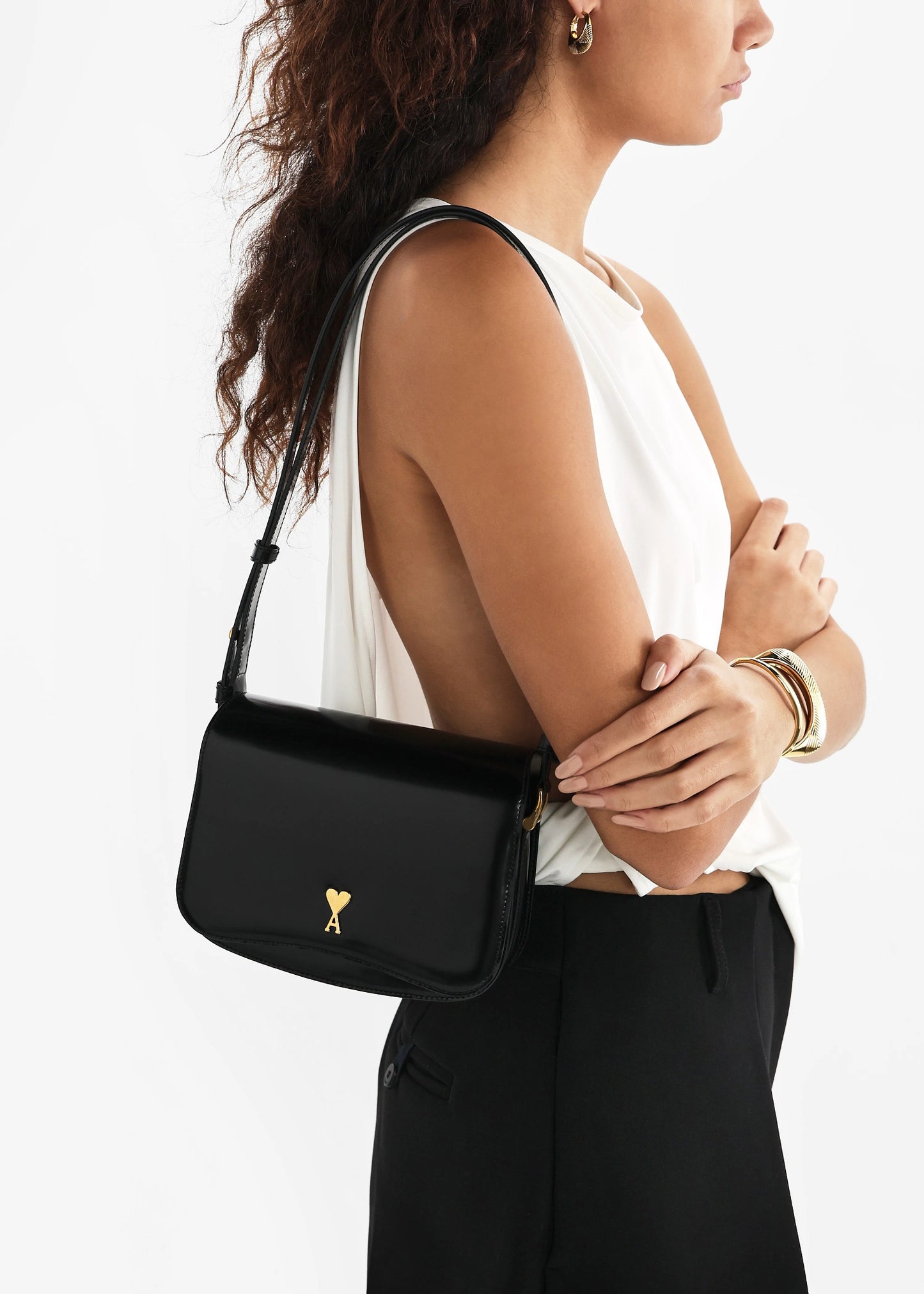 Glazed Leather Paris Paris Bag