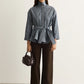 Jacquemus Belted Peplum Jacket