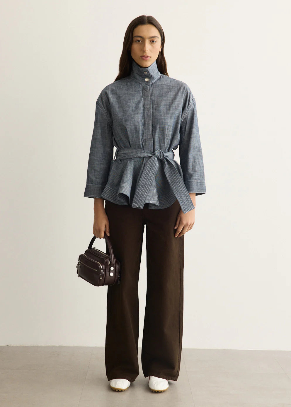 Jacquemus Belted Peplum Jacket